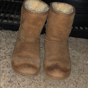 Brown short Uggs
